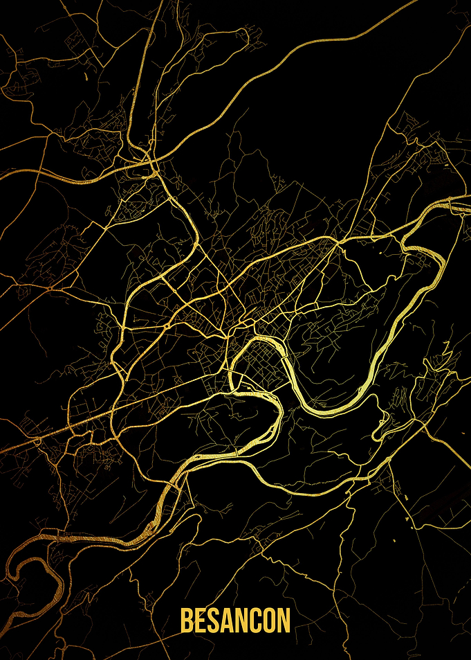 Besancon gold map