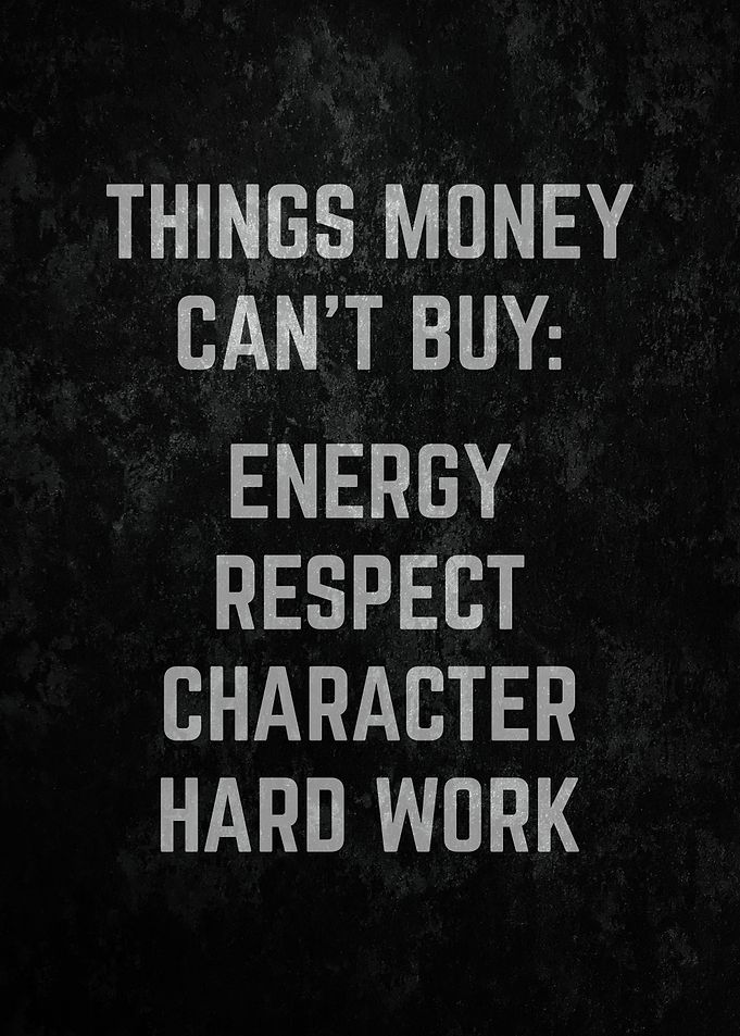Things Money Cant Buy