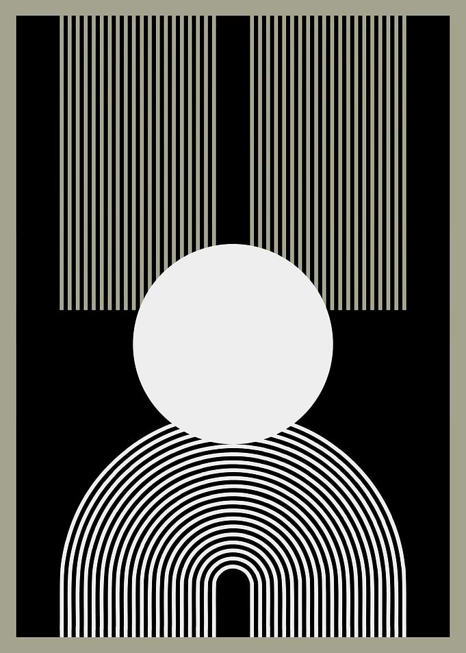 Boho Minimalist Abstract