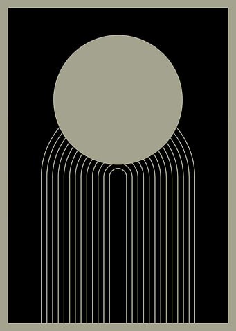 Boho Minimalist Abstract