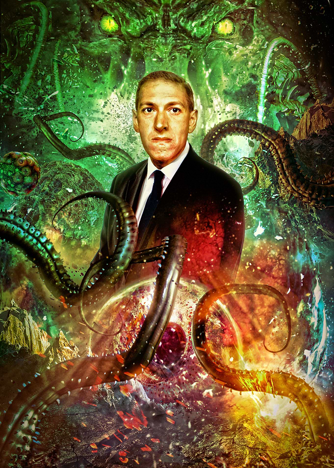 HP Lovecraft Portrait