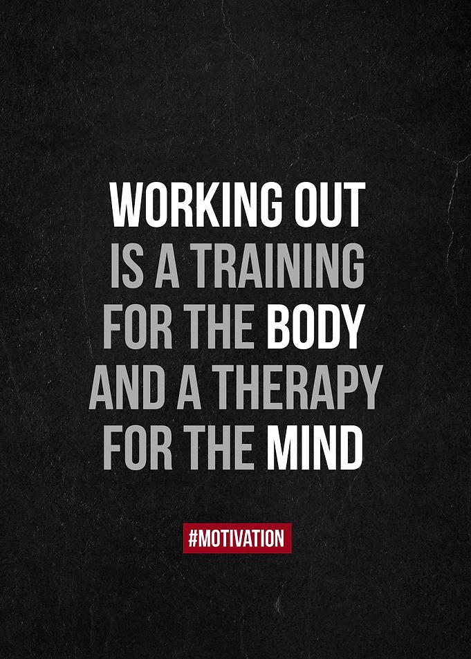 working out