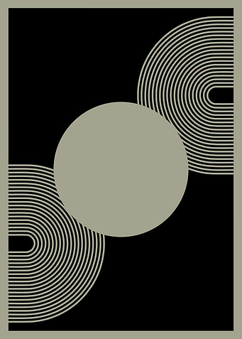 Boho Minimalist Abstract