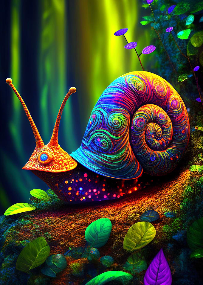 Rainbow Snail