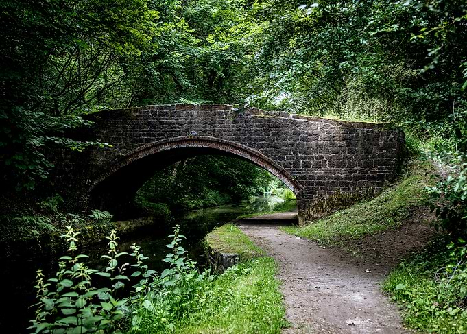 Summer Canal Bridge