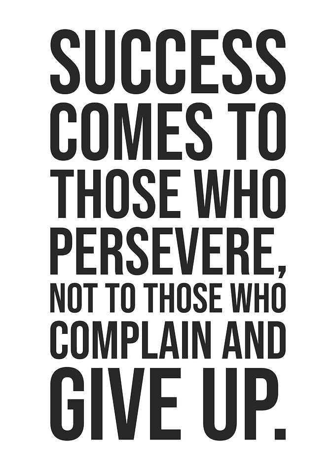 Success Comes To Those Who