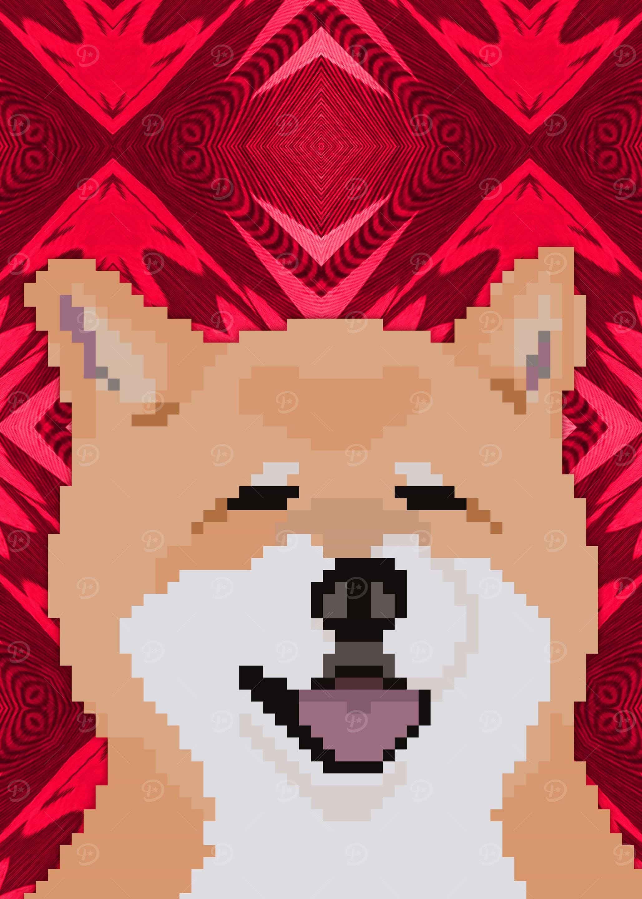 Shiba Inu Pixel 1