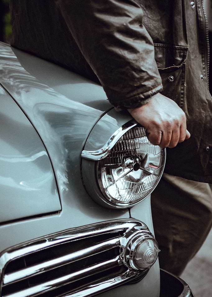 Vintage Car Headlight