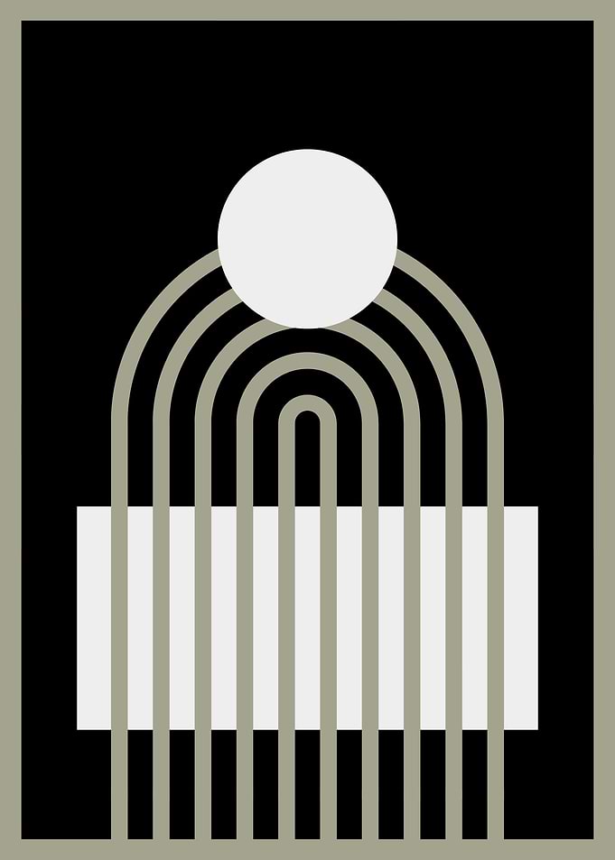 Boho Minimalist Abstract