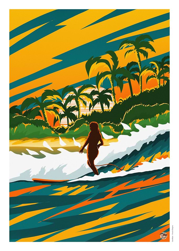 Surf longboard