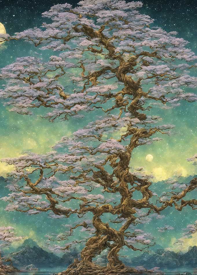 Bonsai inspired landscape