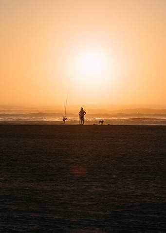 Sunset sea