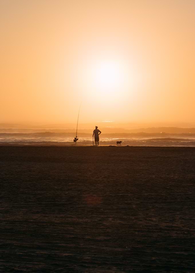 Sunset sea