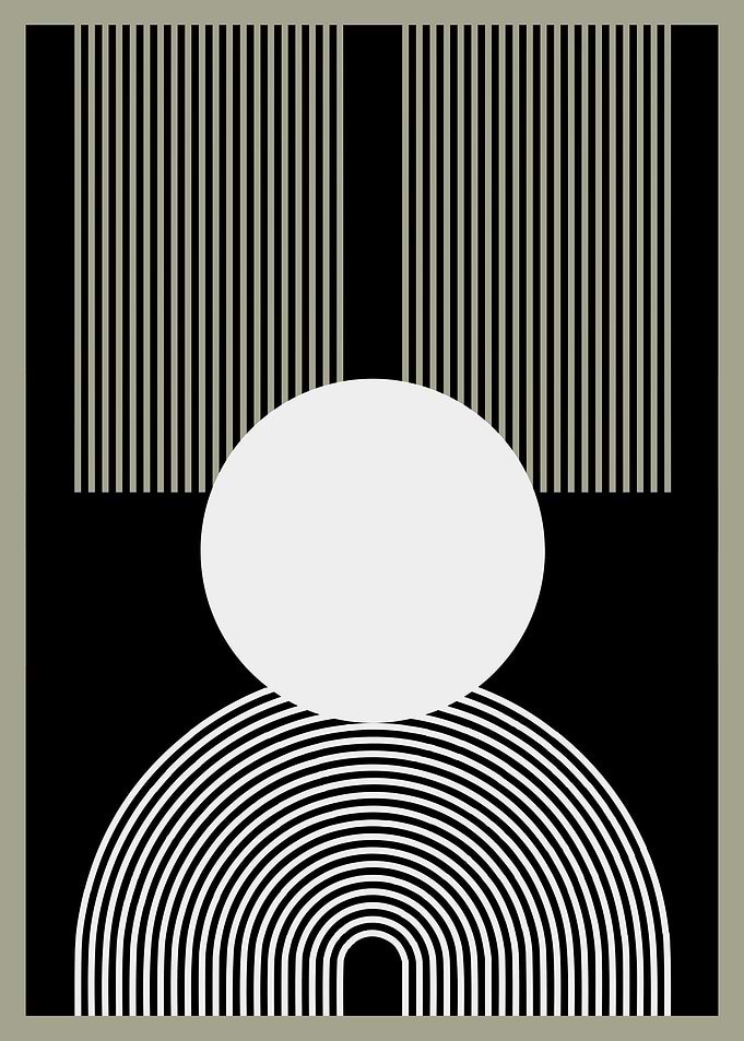 Boho Minimalist Abstract