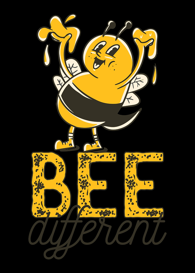bee different cute animati