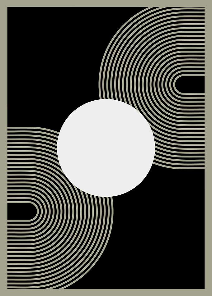 Boho Minimalist Abstract