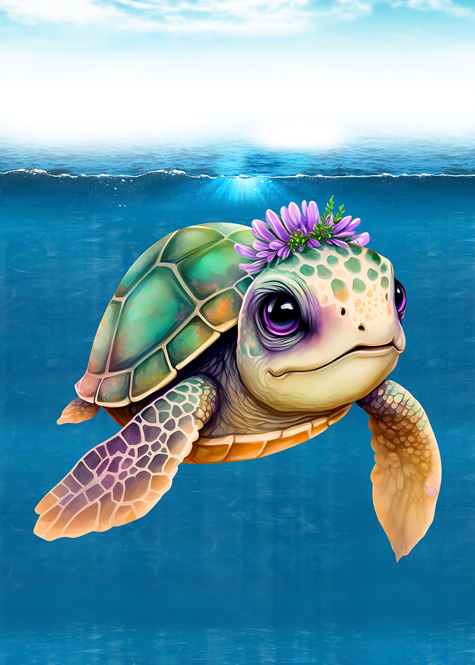 Cute turtle 1