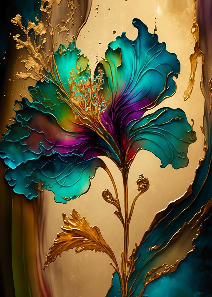Abstract Flower