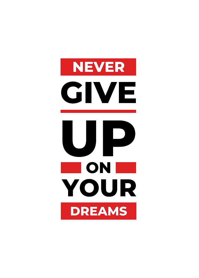 Never Give Up