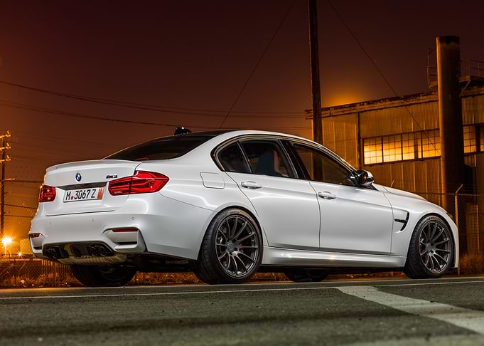 White BMW M3