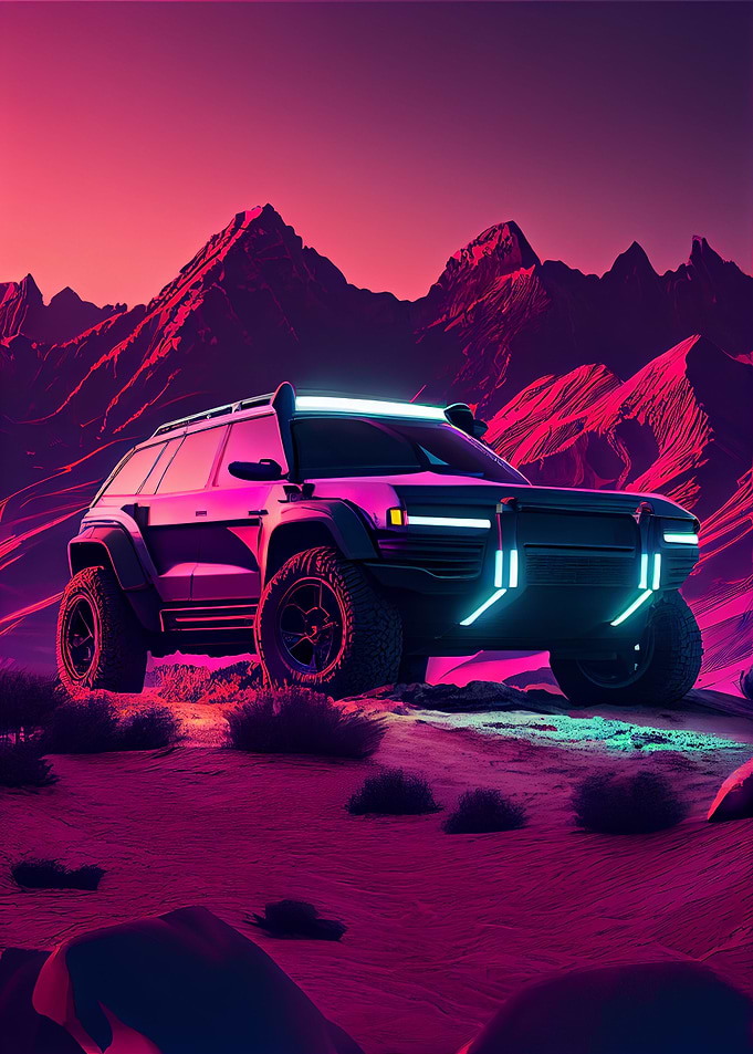 Synthwave SUV
