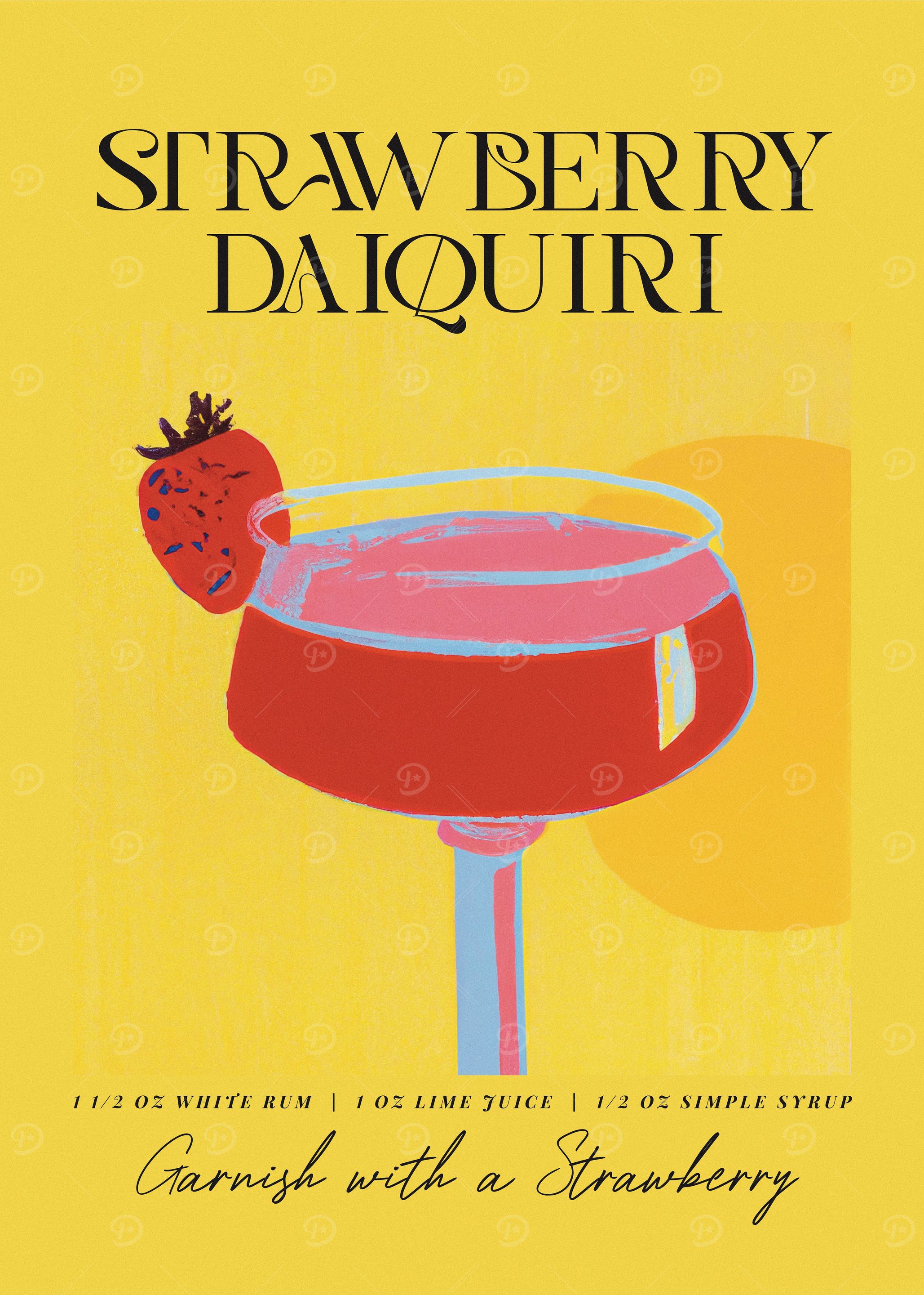 Strawberry Daiquiri Yellow