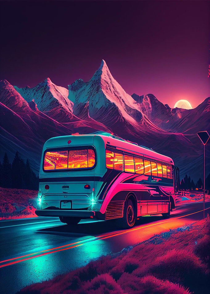Synthwave Bus