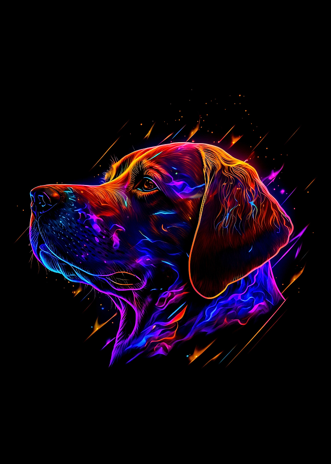 Cosmic Labrador Retriever