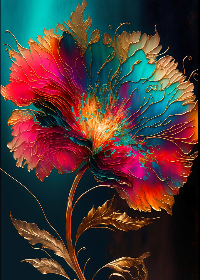 Abstract Flower