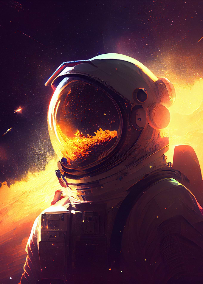 Astronaut In Space