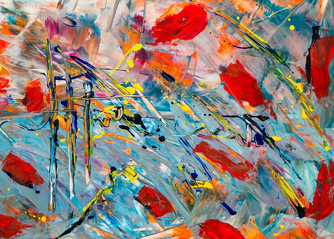 Abstract tulips
