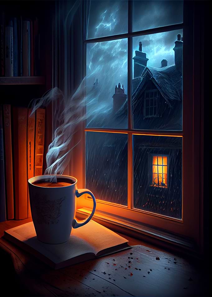 Hot tea cup