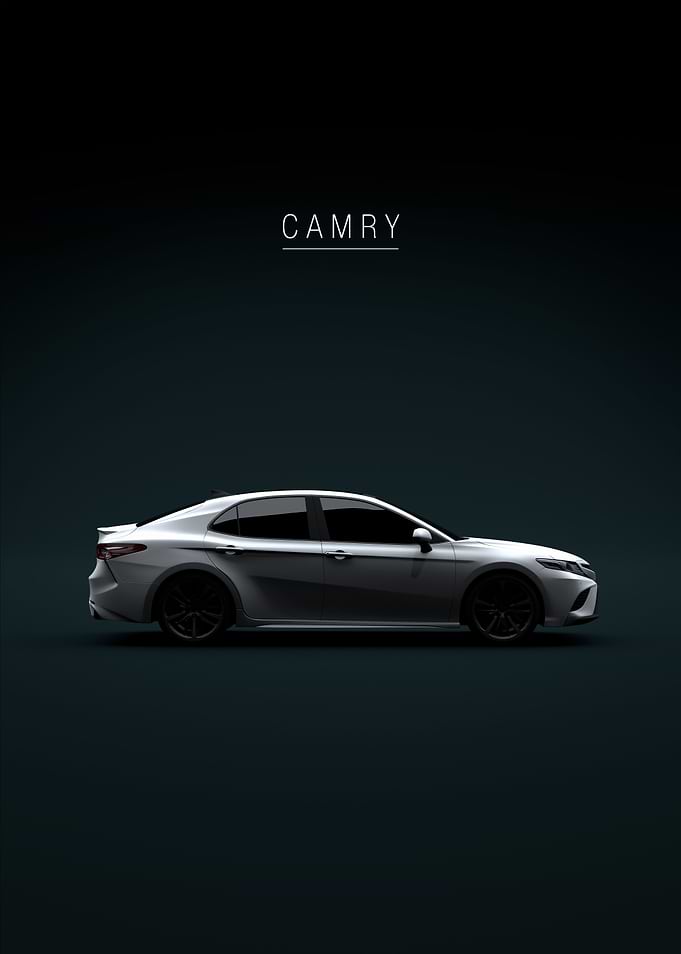 2018 Toyota Camry WS White