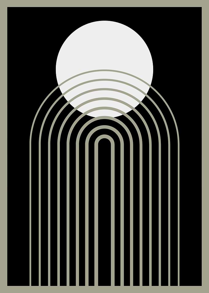 Boho Minimalist Abstract