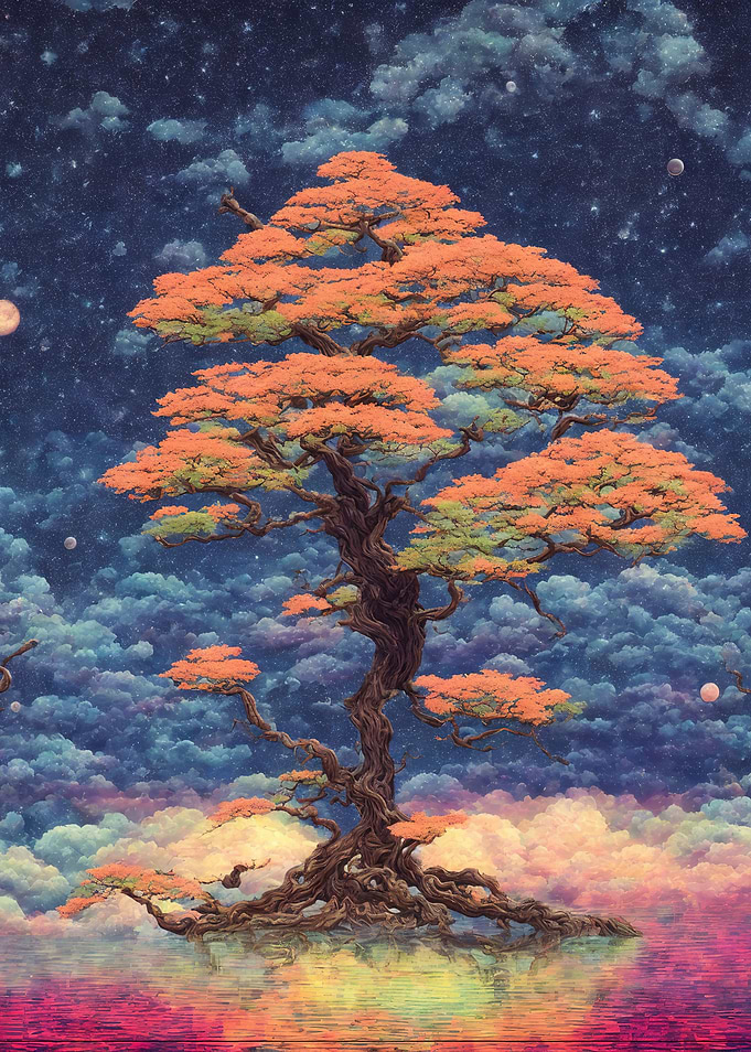 Bonsai inspired fantasy la