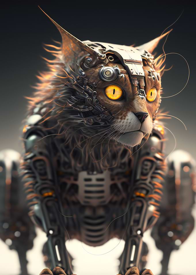 Cyborg cat