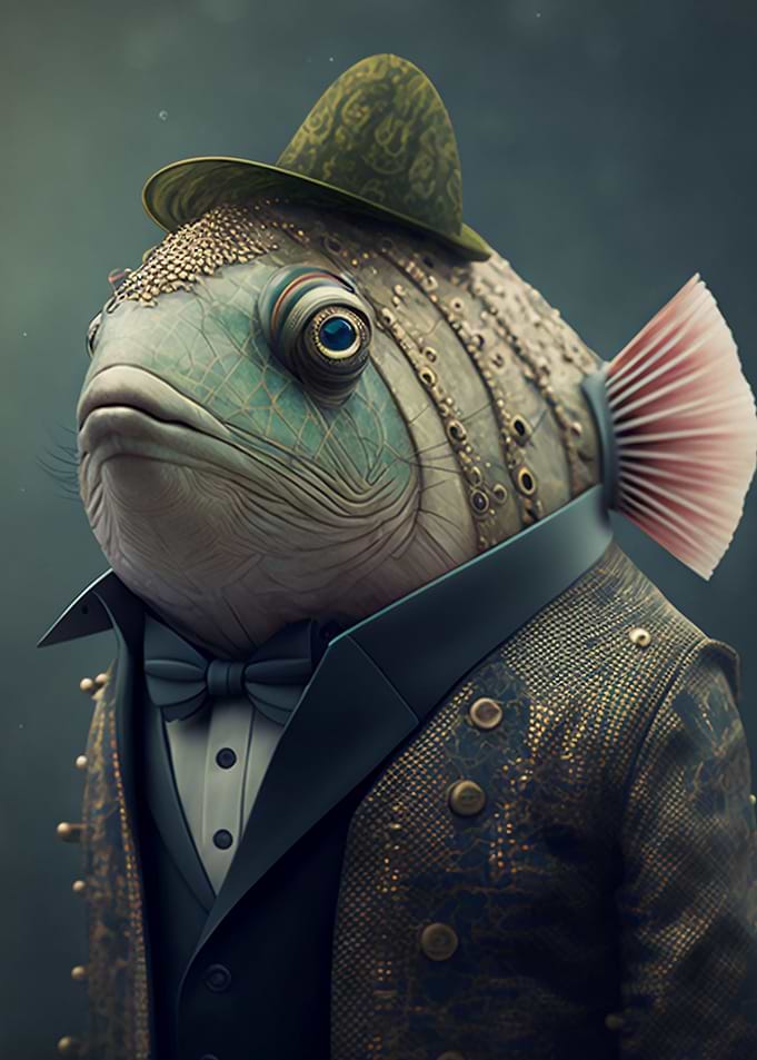 Fish man