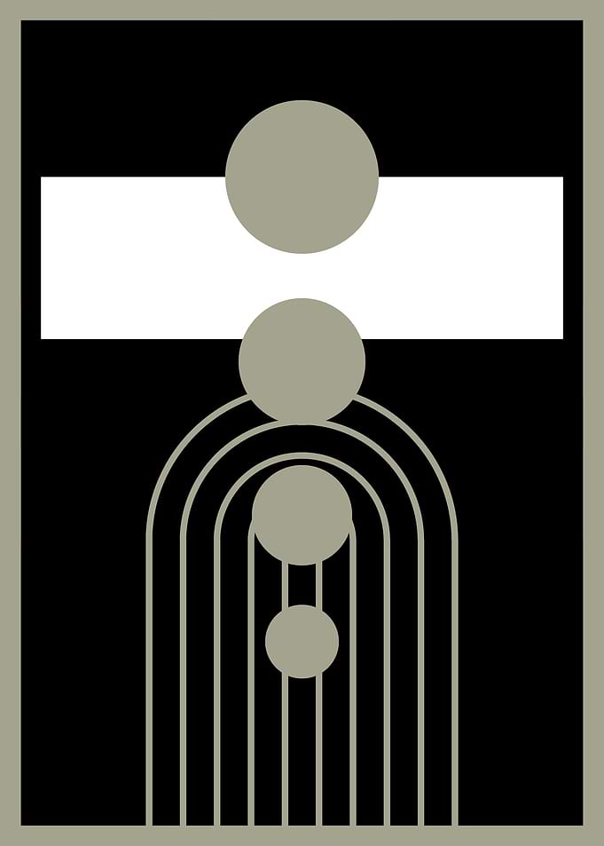 Boho Minimalist Abstract