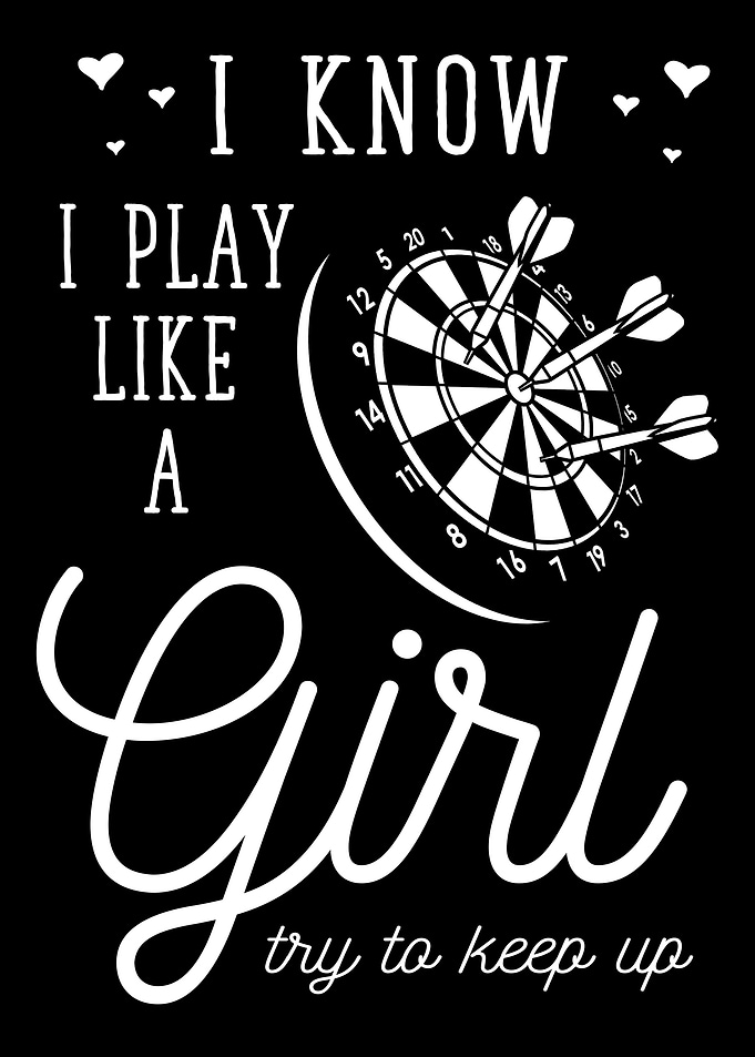 Darts Girl Cute