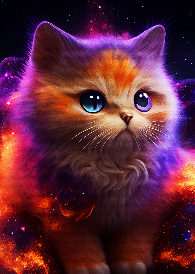 Colorful Cat