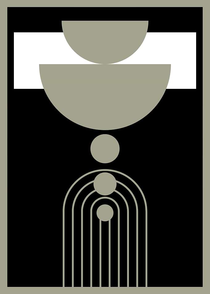 Boho Minimalist Abstract