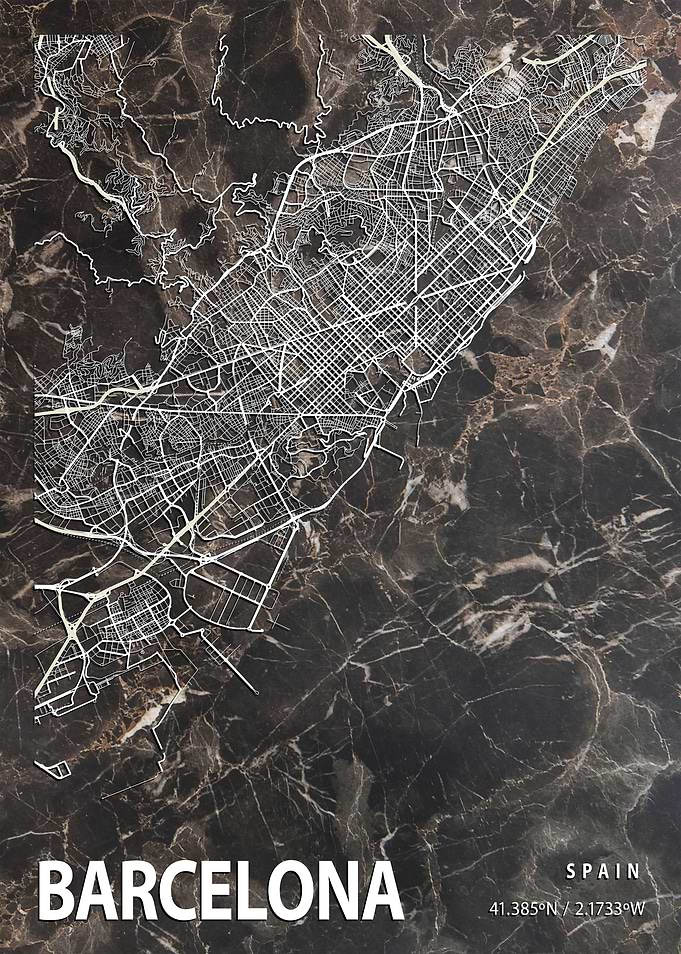 BARCELONA CITY MAP