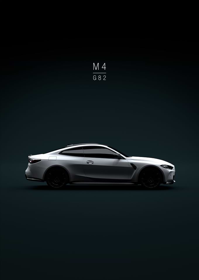2021 BMW M4 G82 White