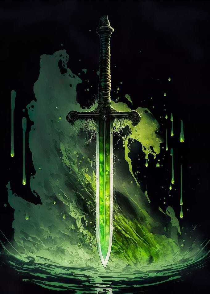Obsidian Katana