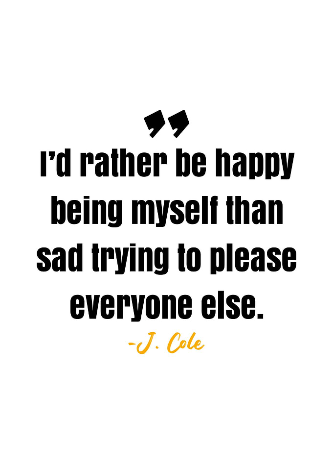 J Cole Quote