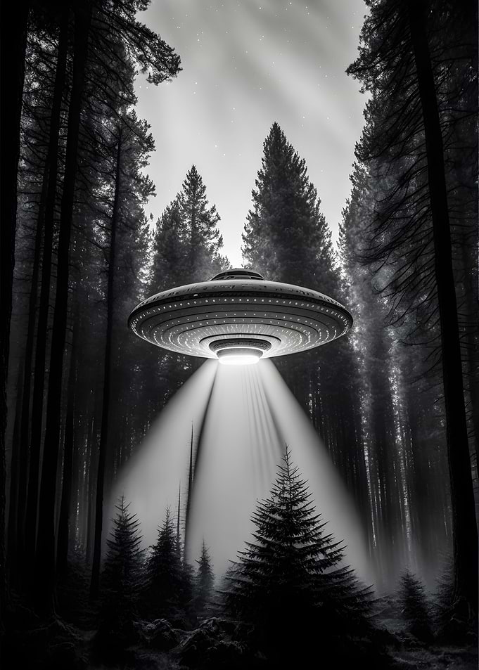 Ufo in the Woods