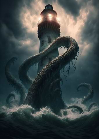 Lighthouse Under Attack