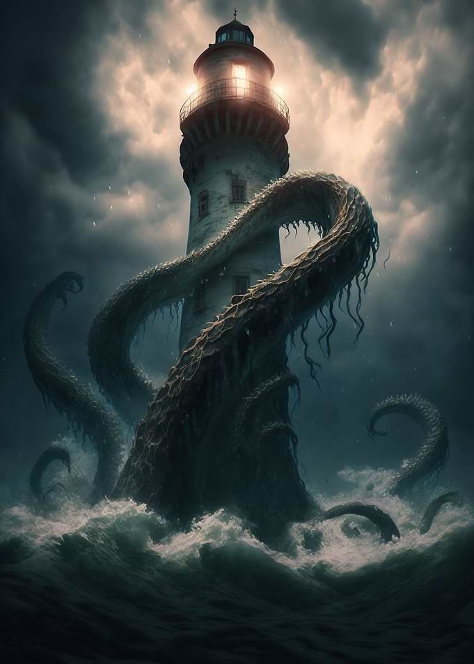 Lighthouse Under Attack