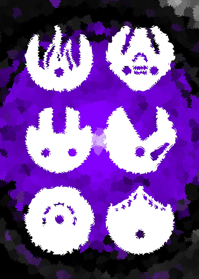 Bohrok Collection Purple