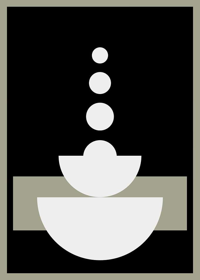 Boho Minimalist Abstract
